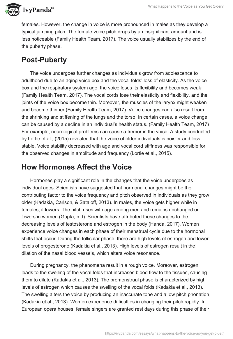 What Happens to the Voice as You Get Older?. Page 3