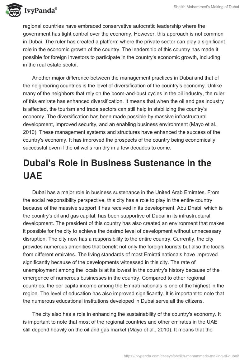 Sheikh Mohammed's Making of Dubai. Page 4