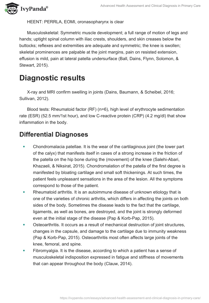 Advanced Health Assessment and Clinical Diagnosis in Primary Care. Page 3