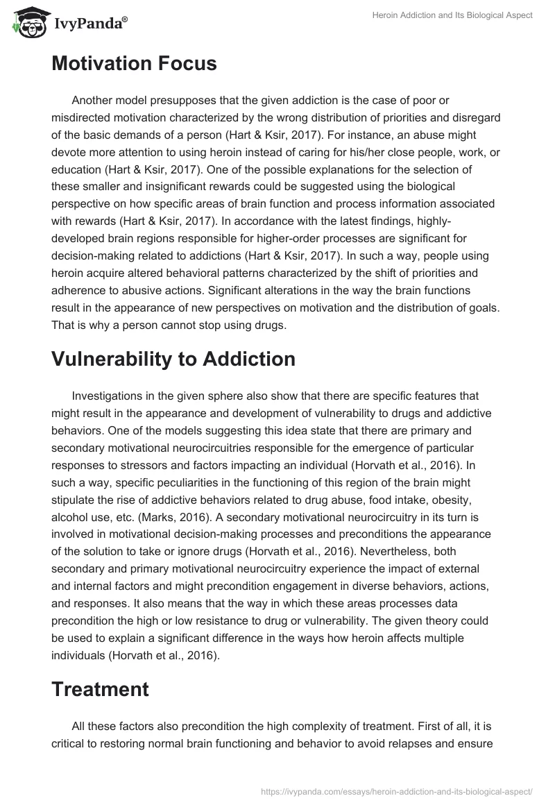 Heroin Addiction and Its Biological Aspect. Page 5