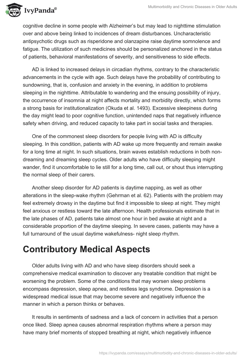 Multimorbidity and Chronic Diseases in Older Adults. Page 2