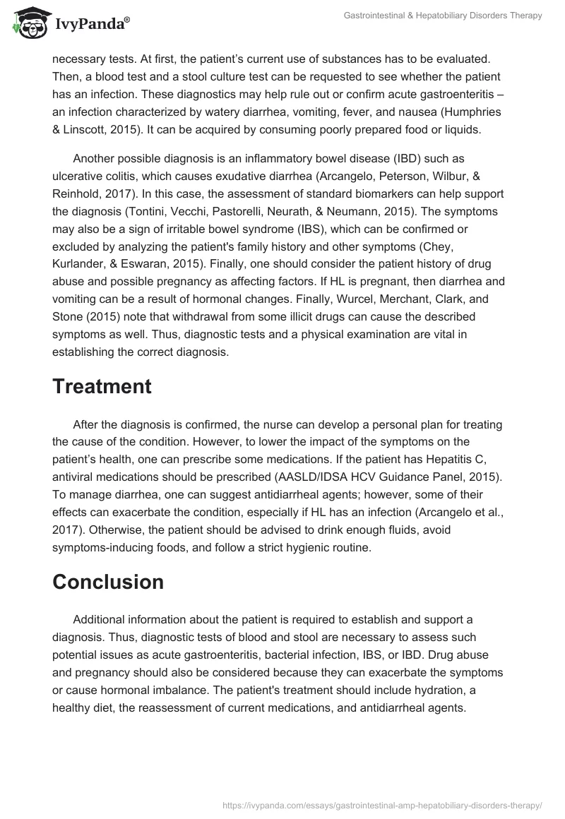Gastrointestinal & Hepatobiliary Disorders Therapy. Page 2