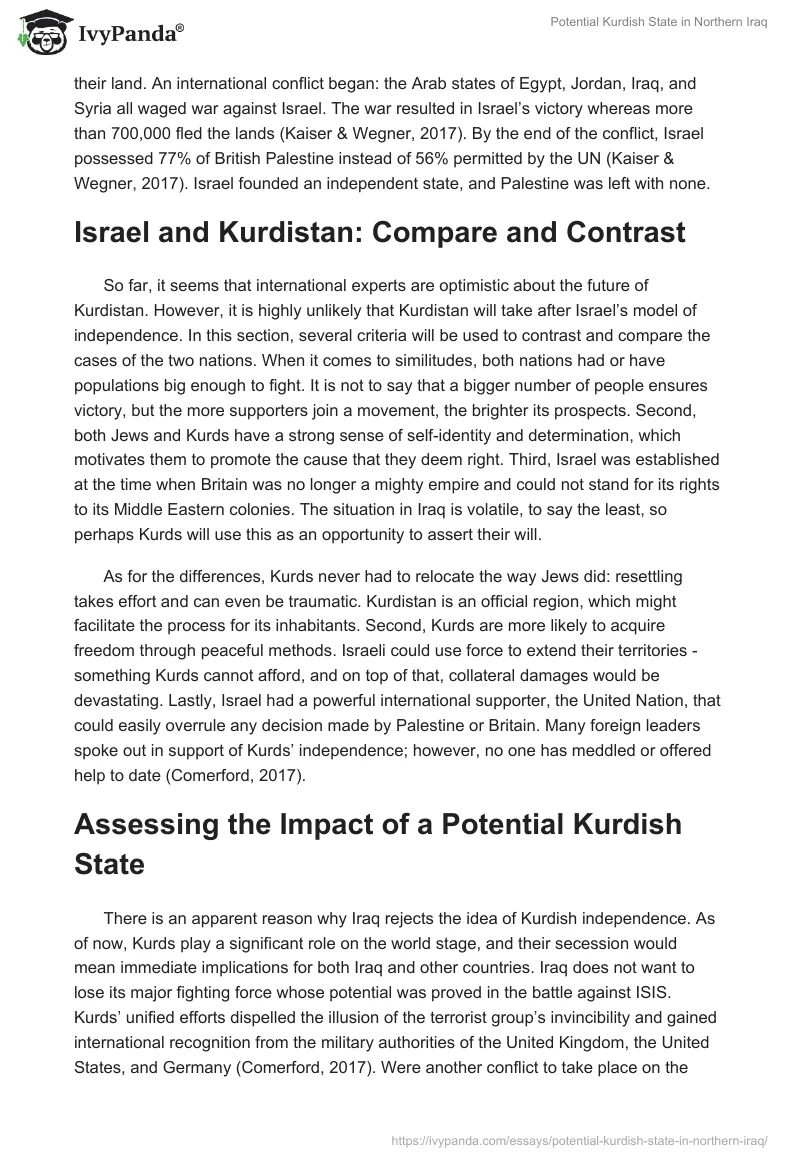 Potential Kurdish State in Northern Iraq. Page 2