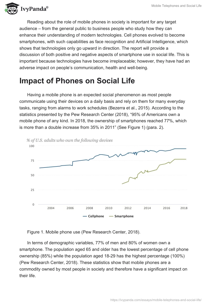Mobile Telephones and Social Life. Page 2