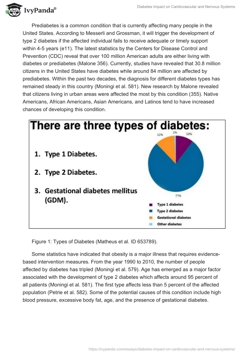 Diabetes Impact on Cardiovascular and Nervous Systems. Page 2