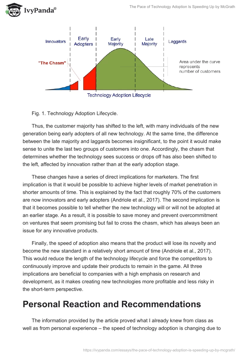 The Pace of Technology Adoption Is Speeding Up by McGrath. Page 3