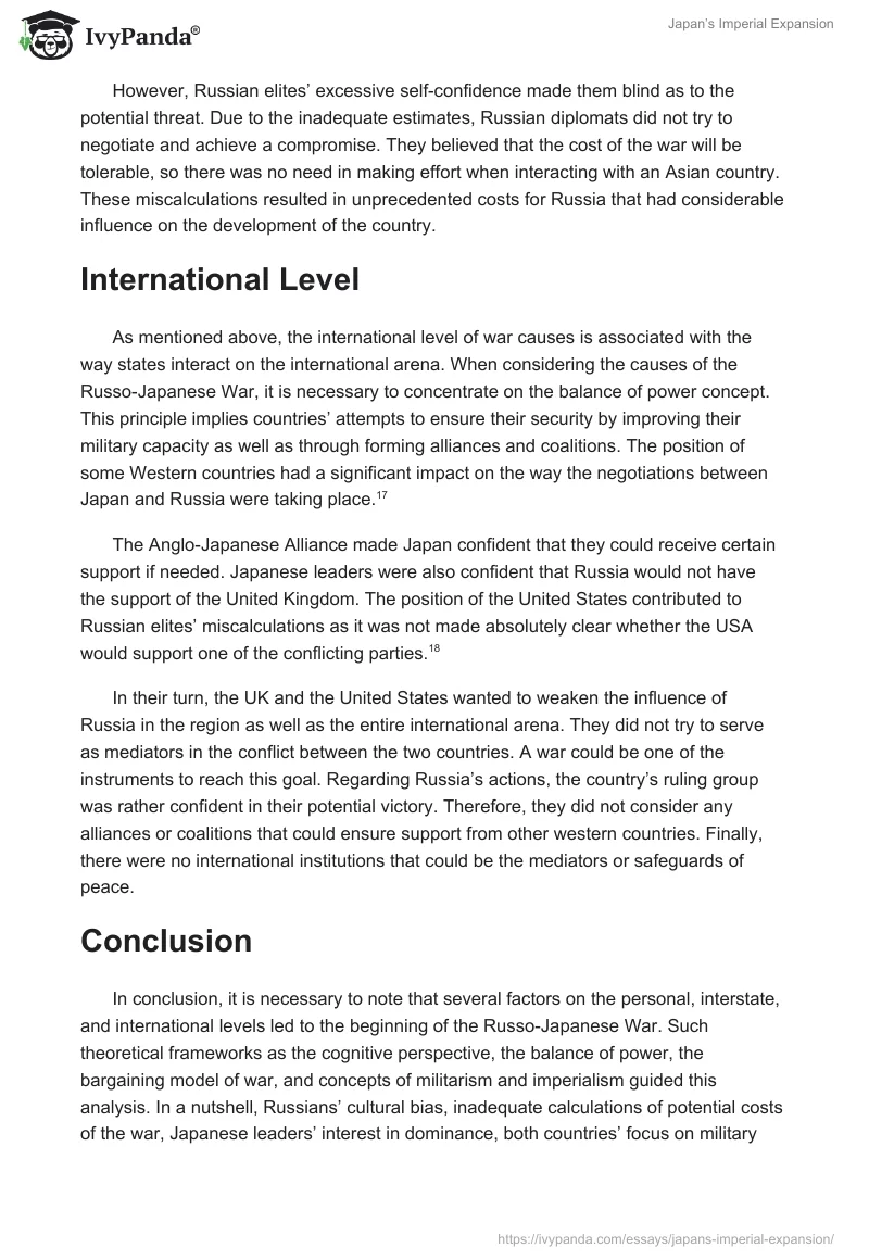 Japan’s Imperial Expansion. Page 5