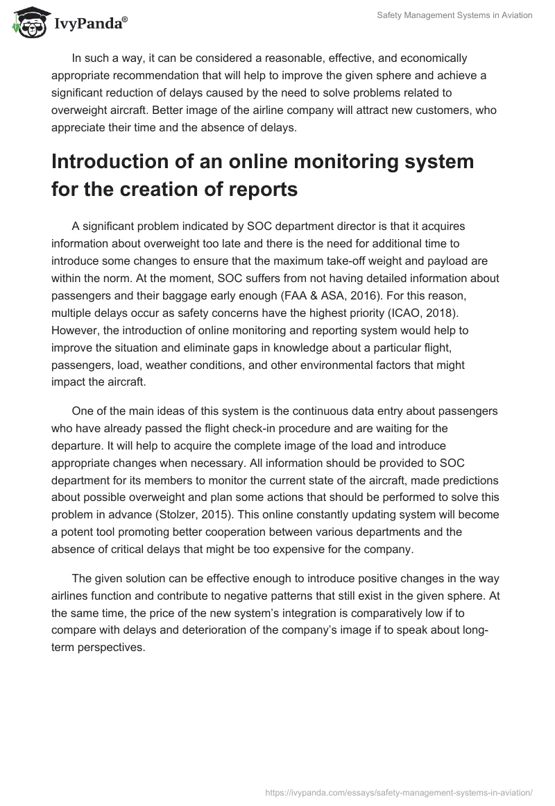 Safety Management Systems in Aviation. Page 3