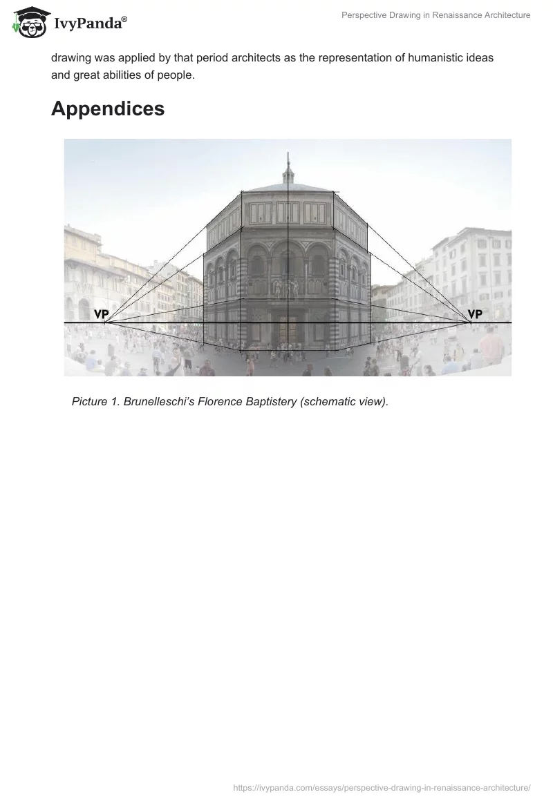 Perspective Drawing in Renaissance Architecture. Page 3