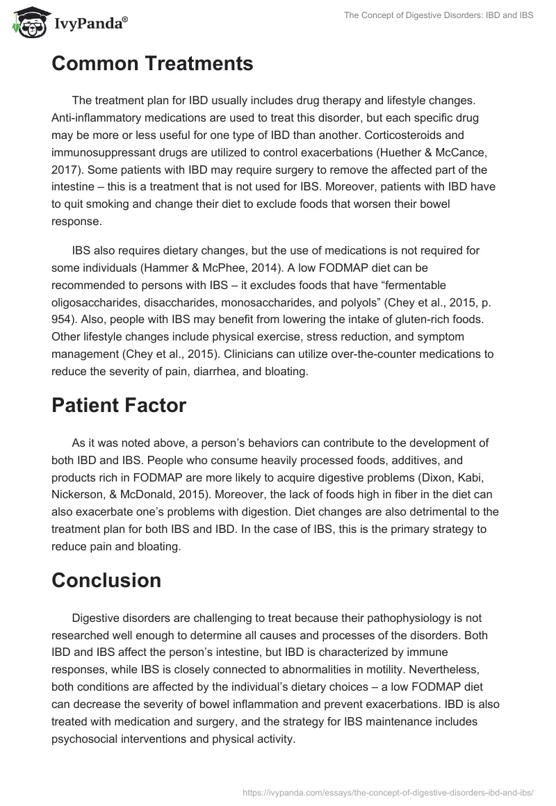 The Concept of Digestive Disorders: IBD and IBS. Page 2