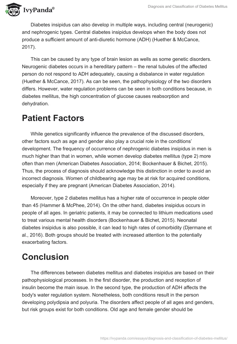 Diagnosis and Classification of Diabetes Mellitus. Page 2