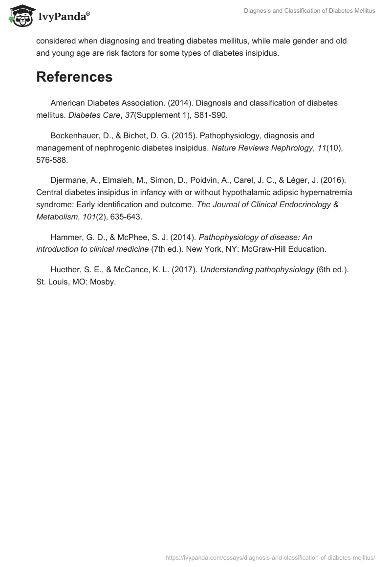 Diagnosis and Classification of Diabetes Mellitus. Page 3