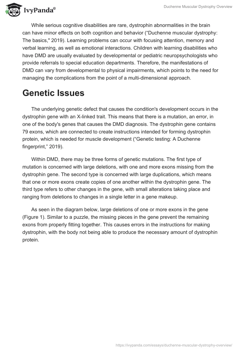Duchenne Muscular Dystrophy Overview. Page 3