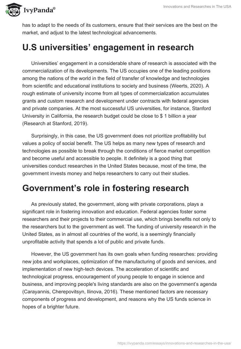 Innovations and Researches in The USA. Page 2