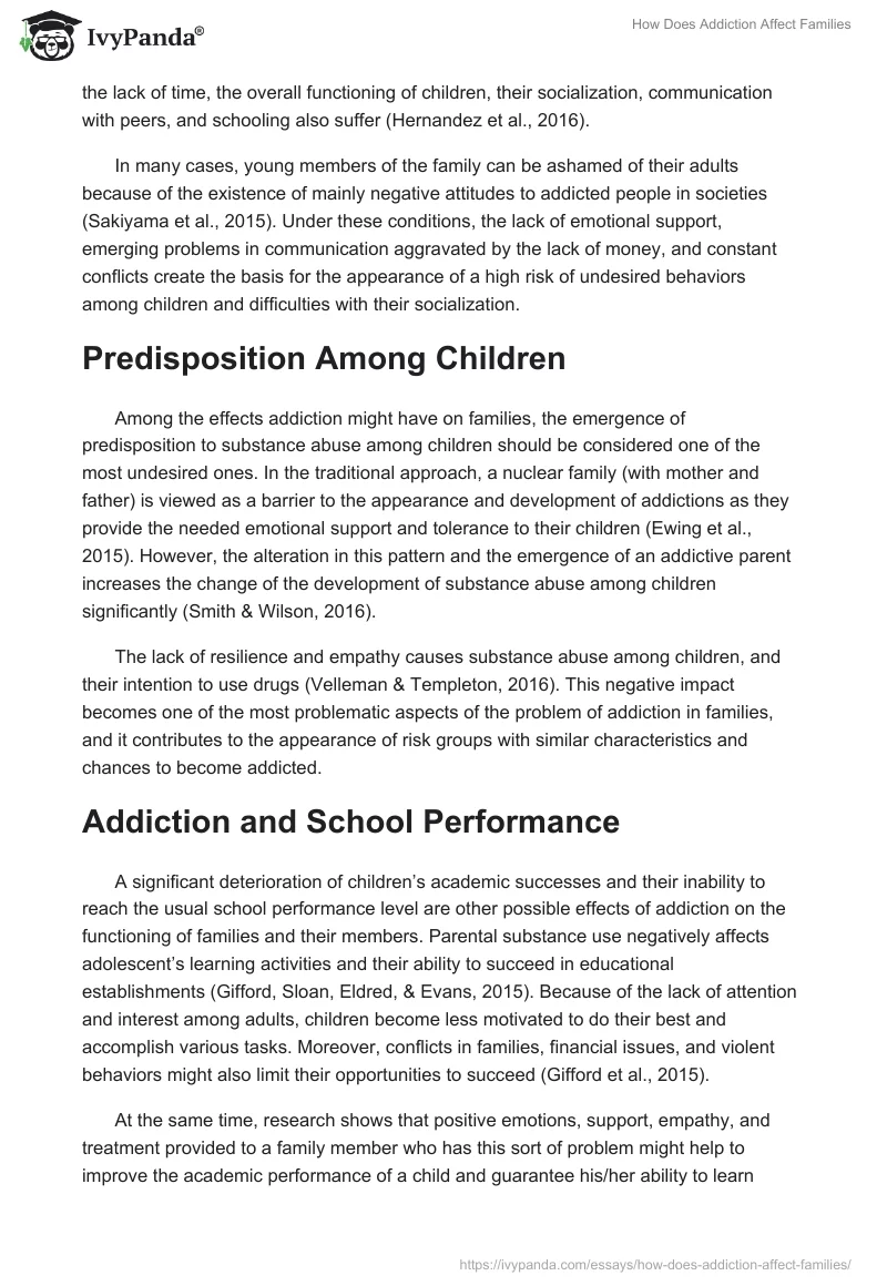 How Does Addiction Affect Families. Page 4