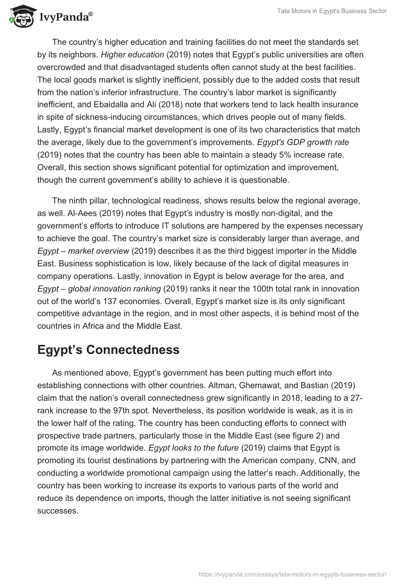 Tata Motors in Egypt's Business Sector. Page 4