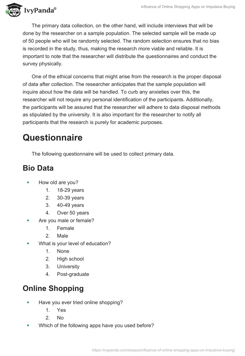 Influence of Online Shopping Apps on Impulsive Buying. Page 5
