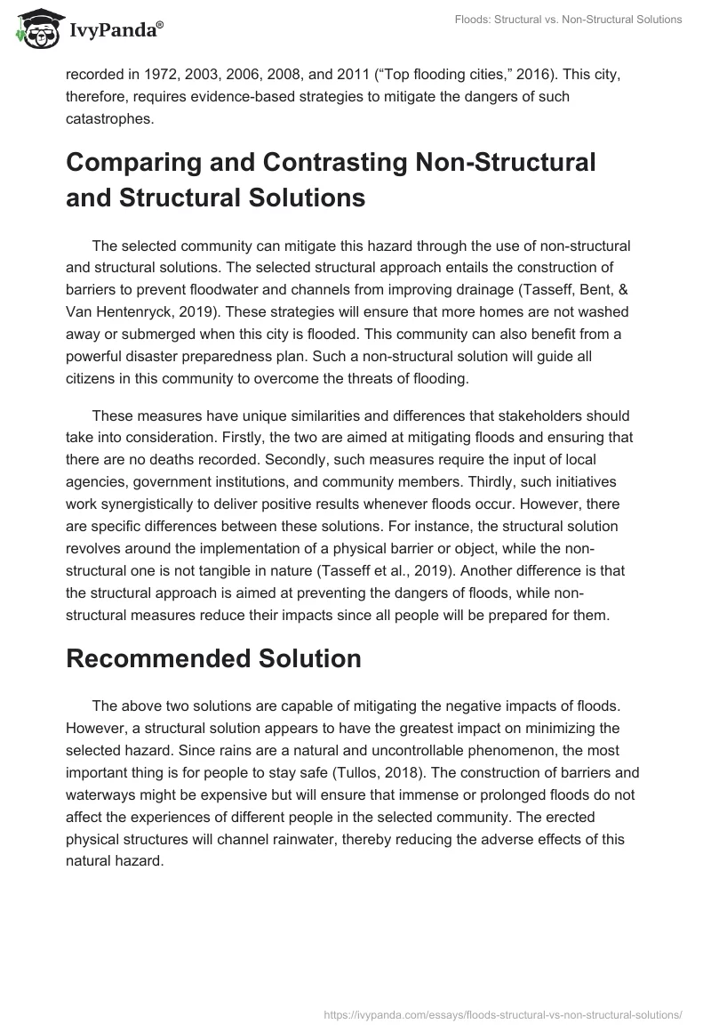 Floods: Structural vs. Non-Structural Solutions. Page 2