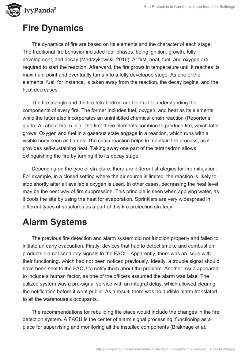 Fire Protection in Commercial and Industrial Buildings. Page 4