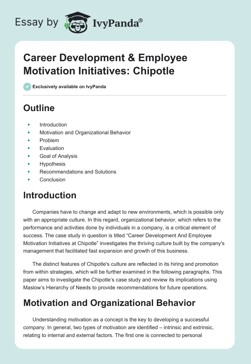 Chipotle Case Study Investigation And Implications Review Page1.webp