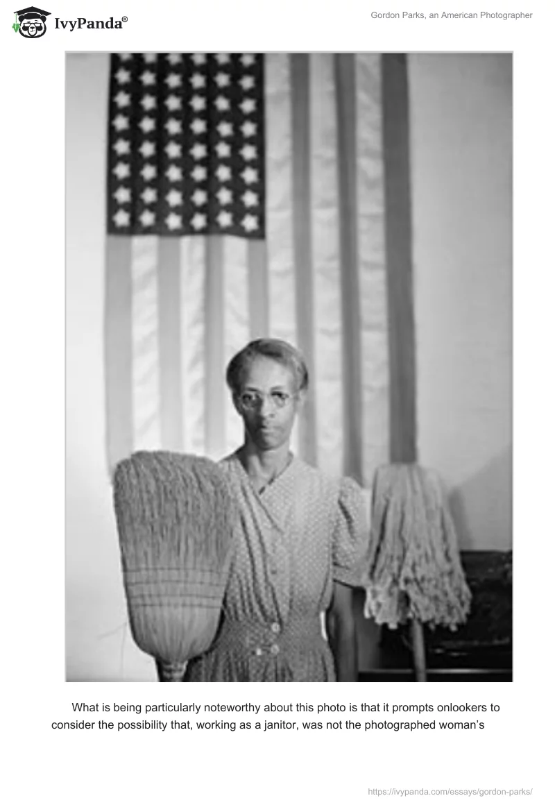 Gordon Parks, an American Photographer. Page 3