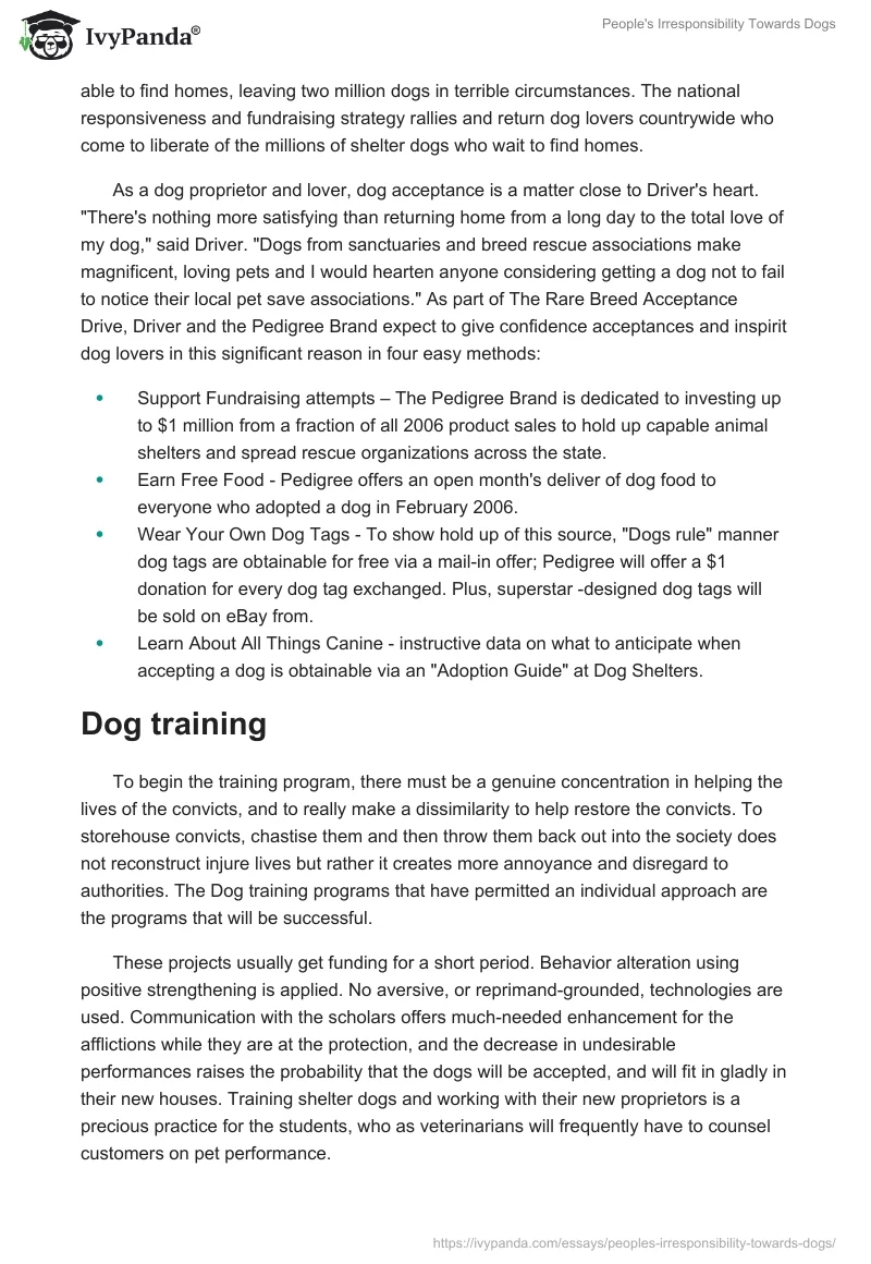 People's Irresponsibility Towards Dogs. Page 2