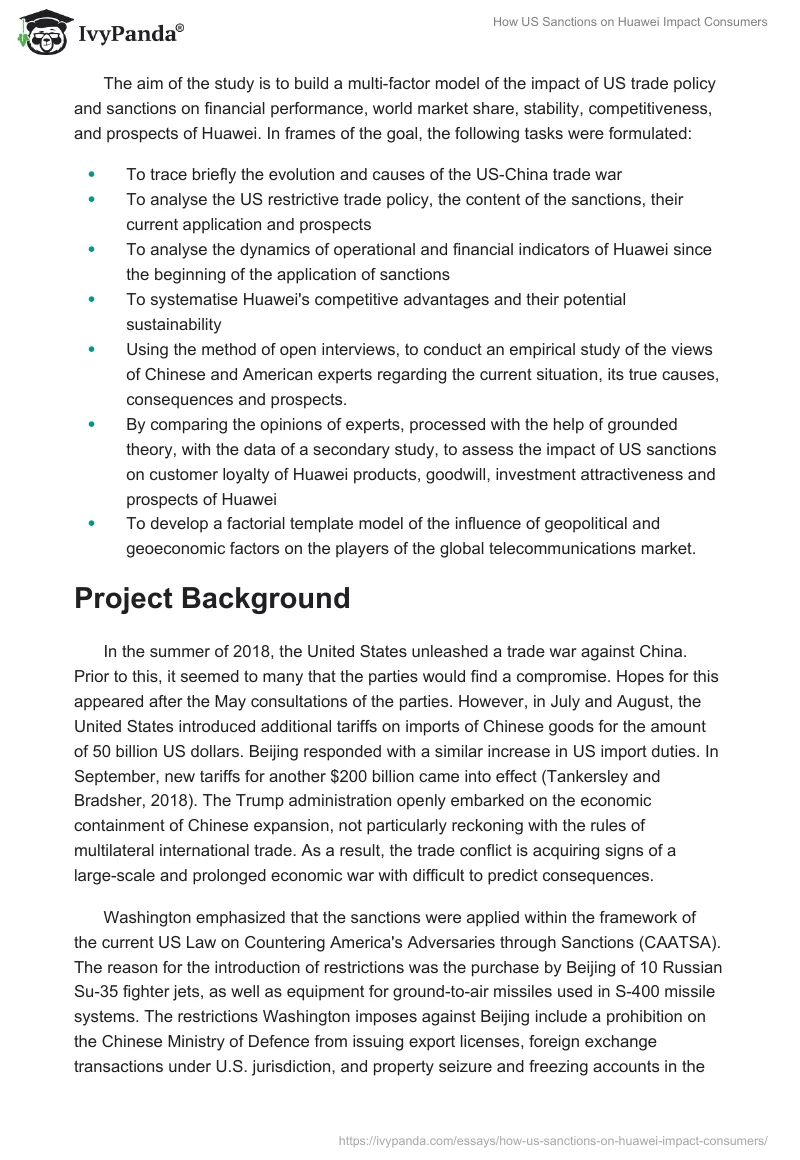 How US Sanctions on Huawei Impact Consumers. Page 2