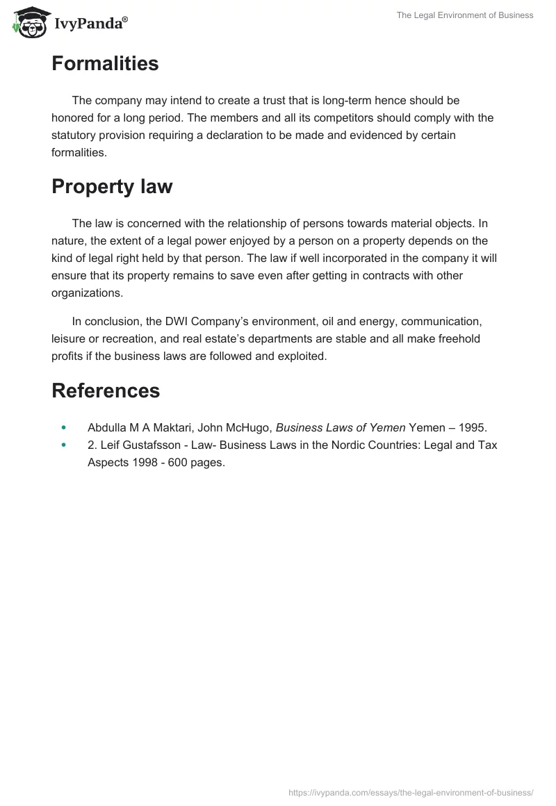 The Legal Environment of Business. Page 2