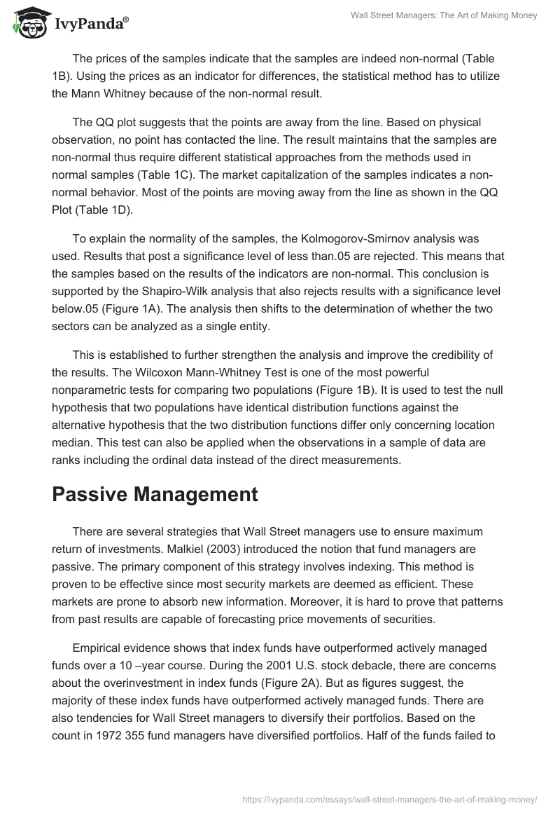 Wall Street Managers: The Art of Making Money. Page 5