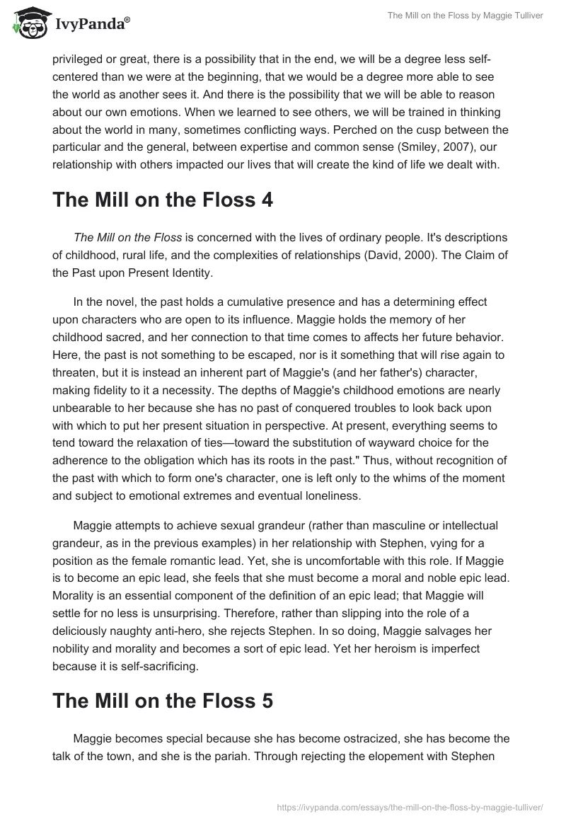 The Mill on the Floss by Maggie Tulliver. Page 3