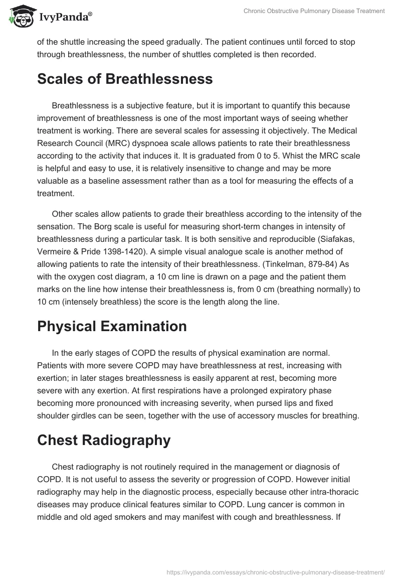 Chronic Obstructive Pulmonary Disease Treatment. Page 2