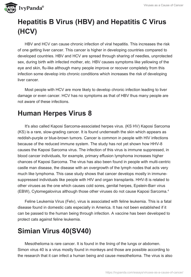 Viruses as a Cause of Cancer. Page 3