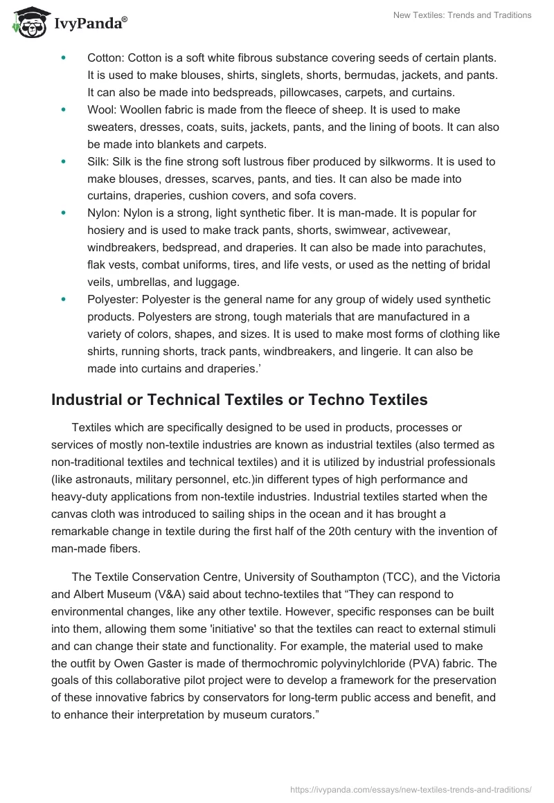 New Textiles: Trends and Traditions. Page 3