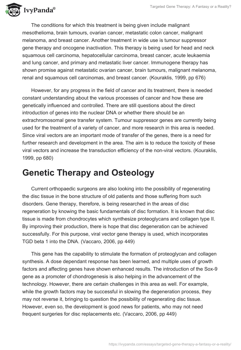 Targeted Gene Therapy: A Fantasy or a Reality?. Page 5