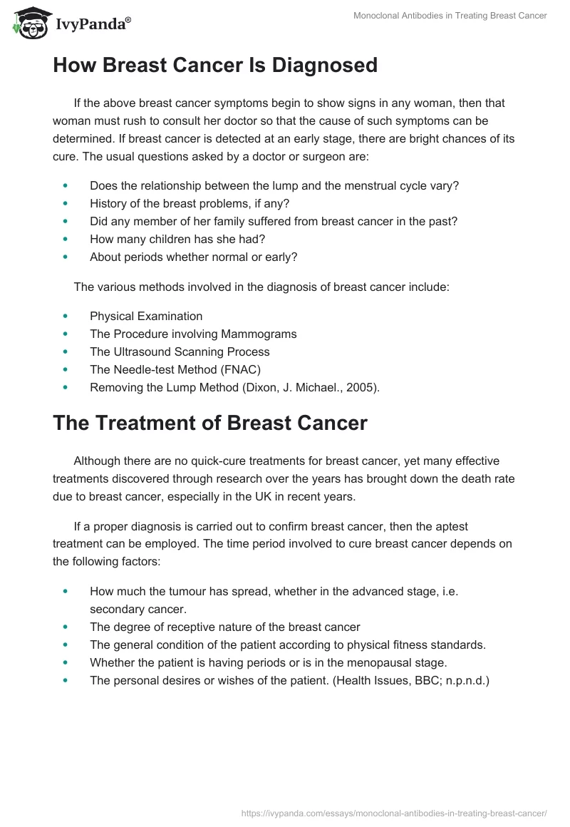 Monoclonal Antibodies in Treating Breast Cancer. Page 4