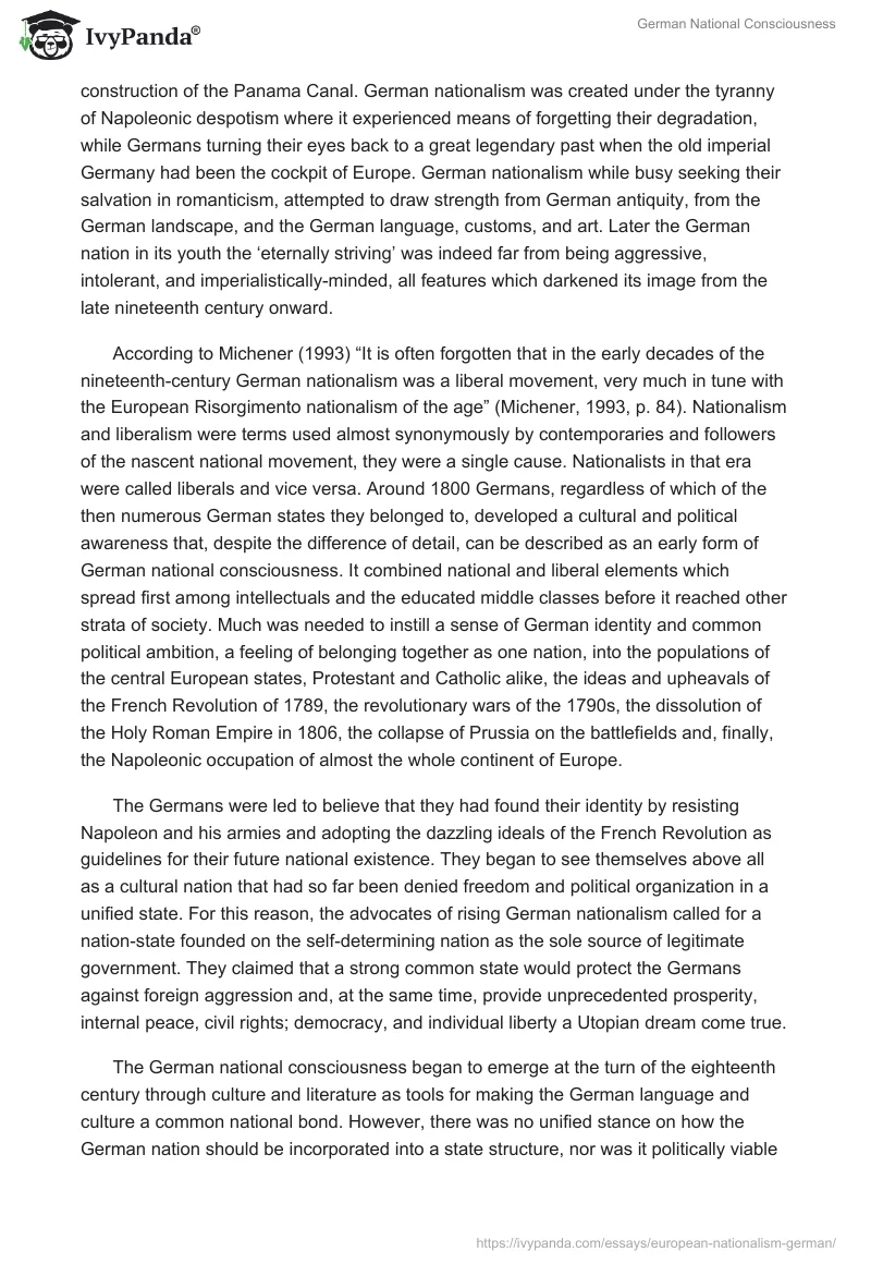German National Consciousness. Page 2