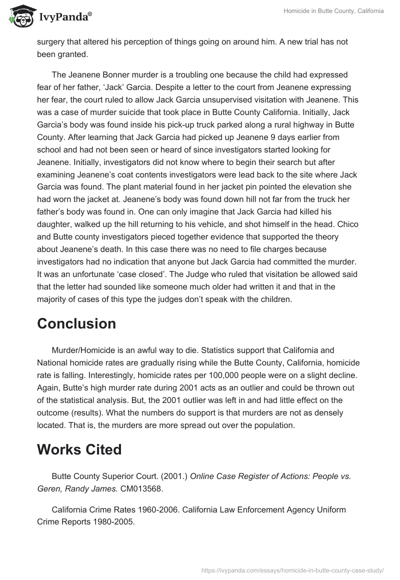 Homicide in Butte County, California. Page 5