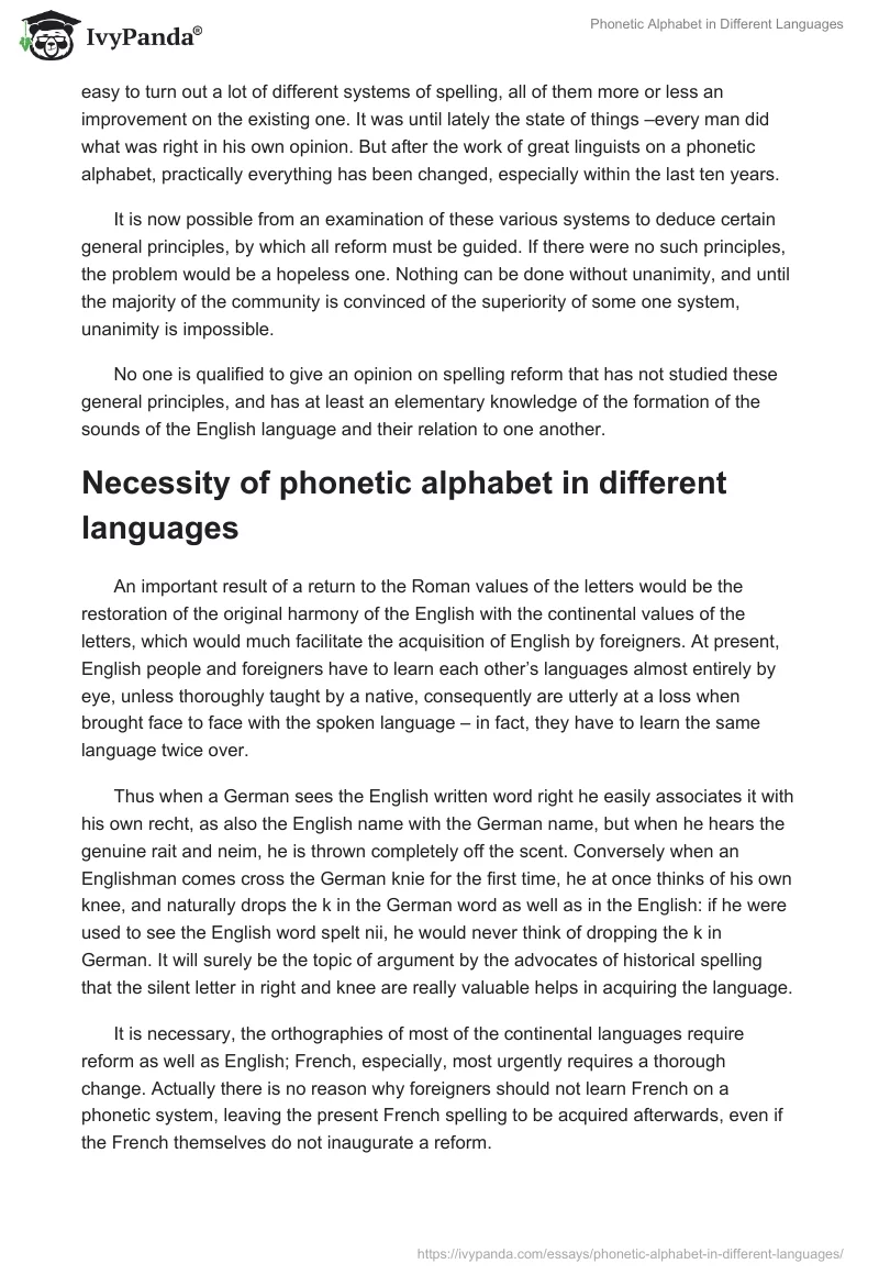 Phonetic Alphabet in Different Languages. Page 2