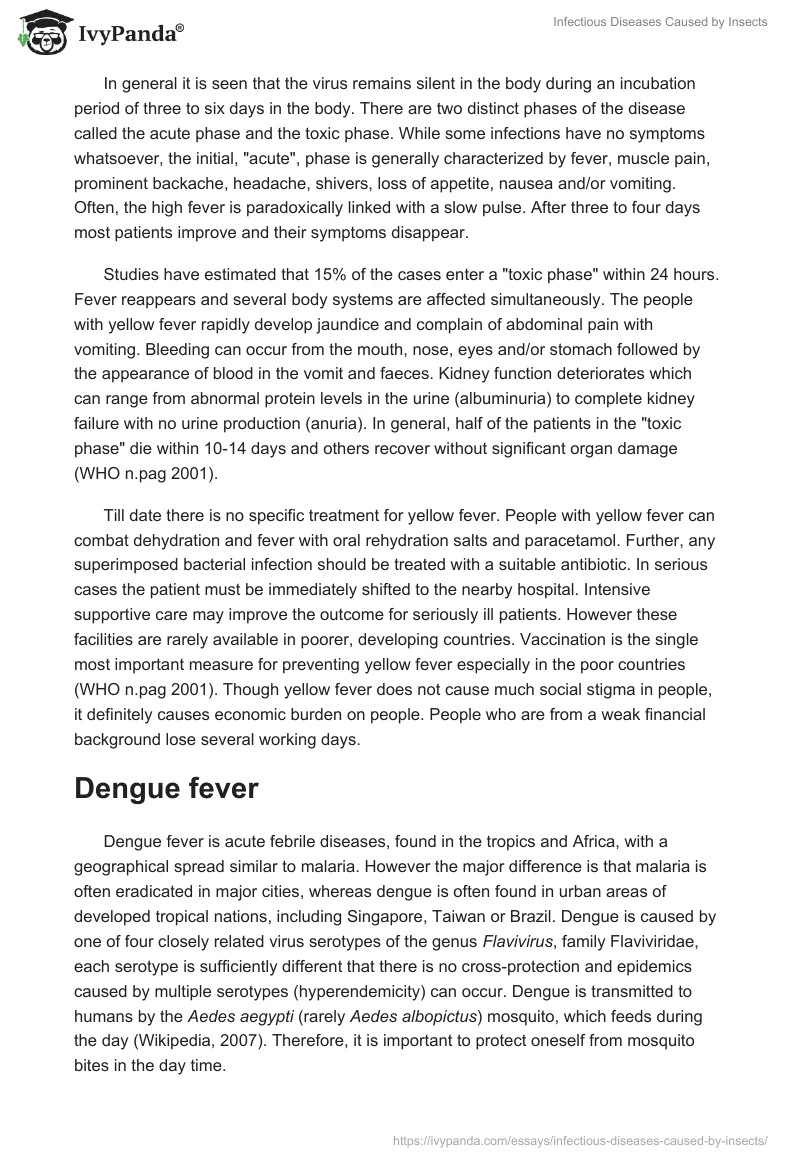 Infectious Diseases Caused by Insects. Page 3