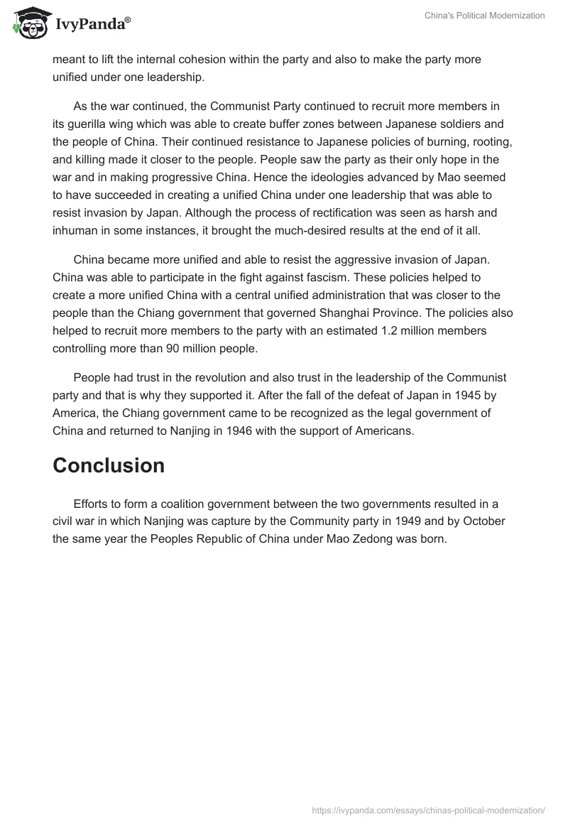 China's Political Modernization. Page 2