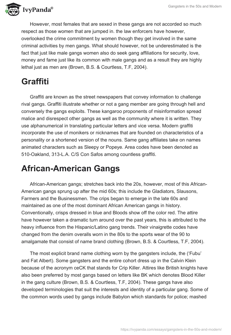 Gangsters in the 50s and Modern. Page 4