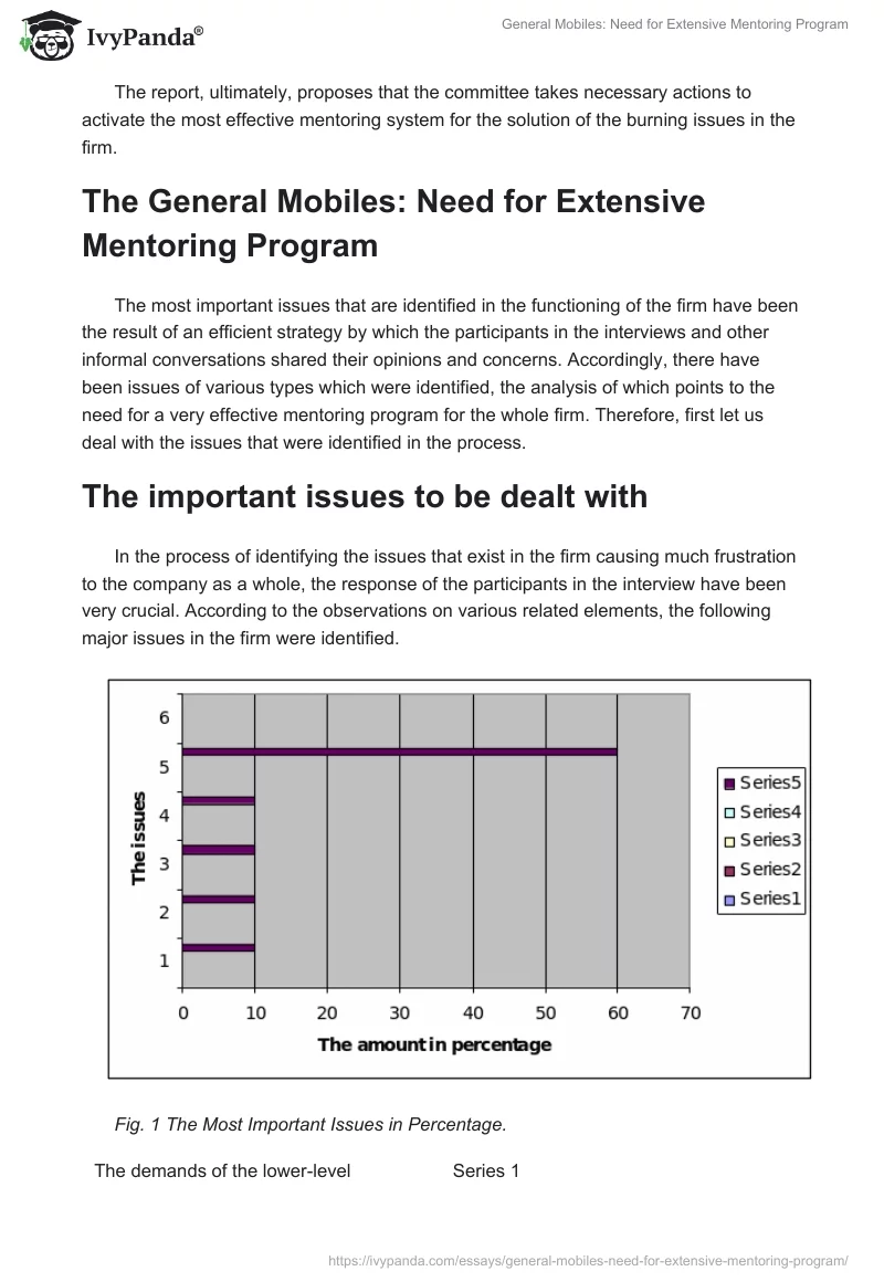General Mobiles: Need for Extensive Mentoring Program. Page 3