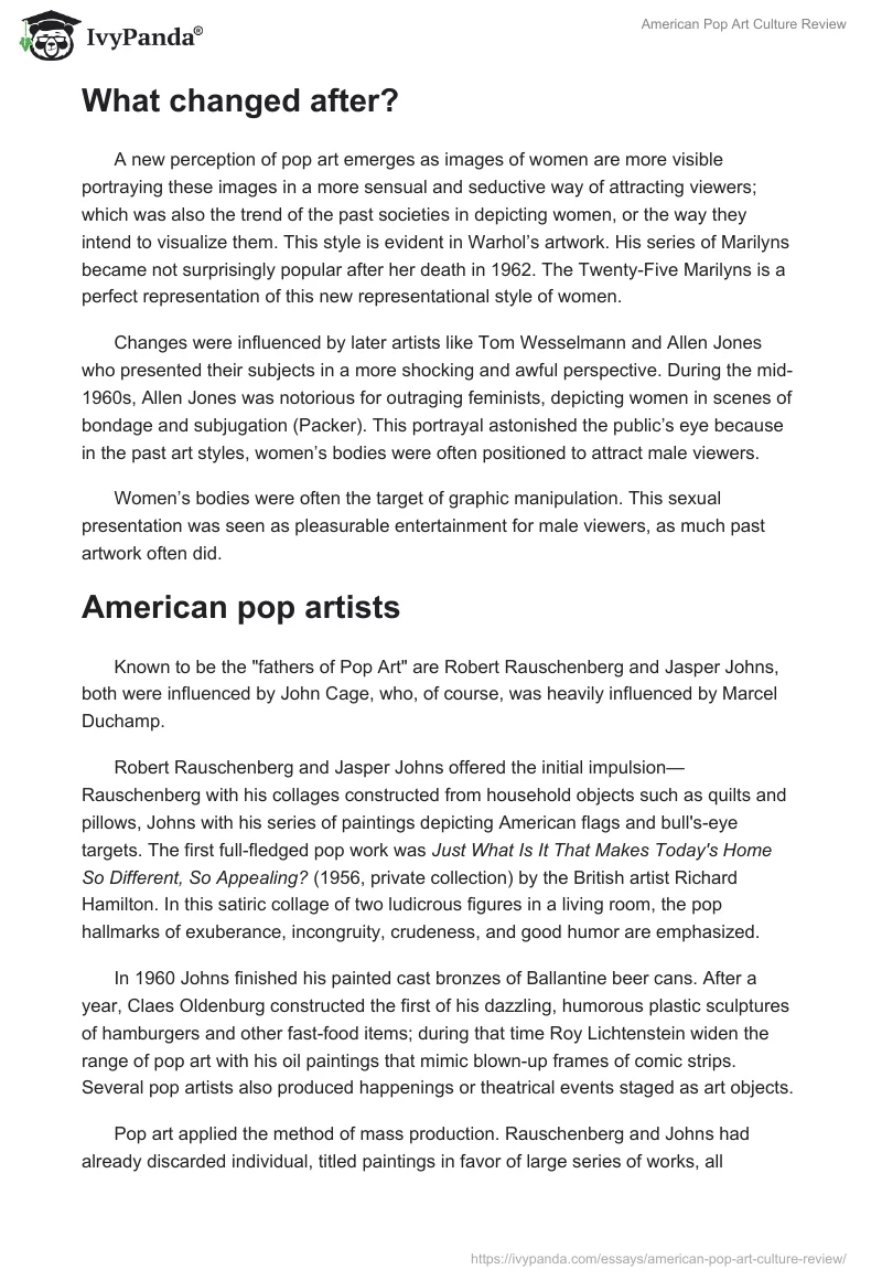 American Pop Art Culture Review. Page 3