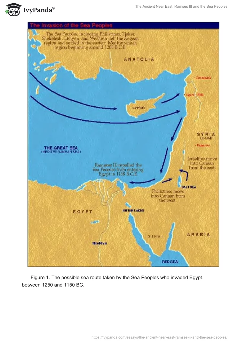 The Ancient Near East: Ramses III and the Sea Peoples. Page 4
