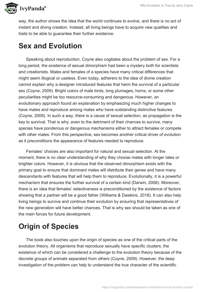 "Why Evolution Is True" by Jerry Coyne. Page 5