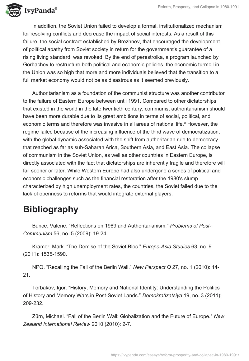 Reform, Prosperity, and Collapse in 1980-1991. Page 3