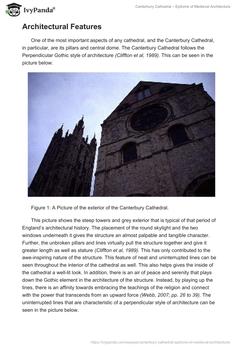 Canterbury Cathedral – Epitome of Medieval Architecture. Page 2