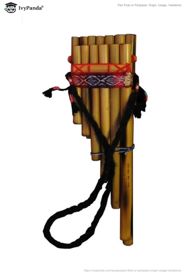 Pan Flute or Panpipes: Origin, Usage, Variations. Page 5