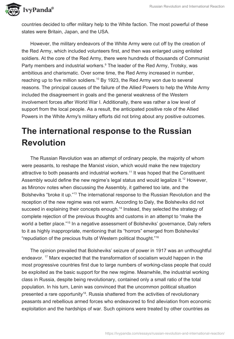 Russian Revolution and International Reaction. Page 2