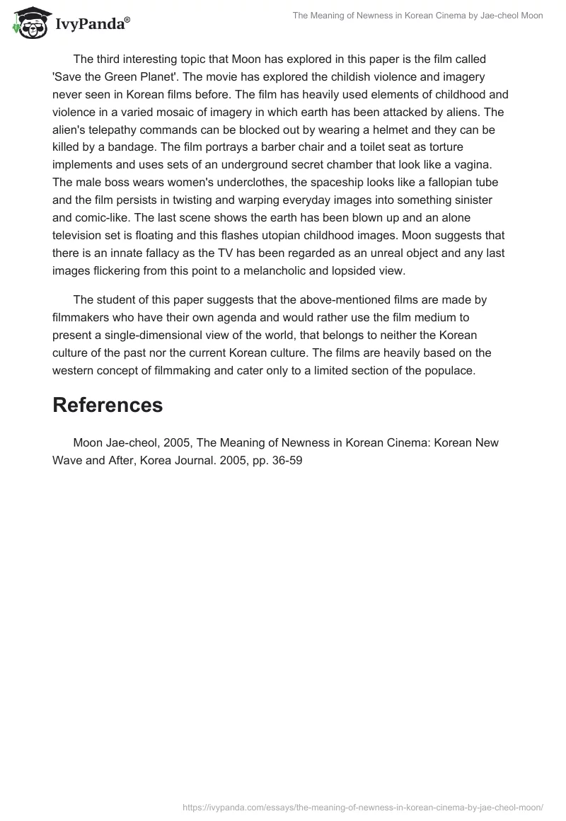 "The Meaning of Newness in Korean Cinema" by Jae-cheol Moon. Page 2